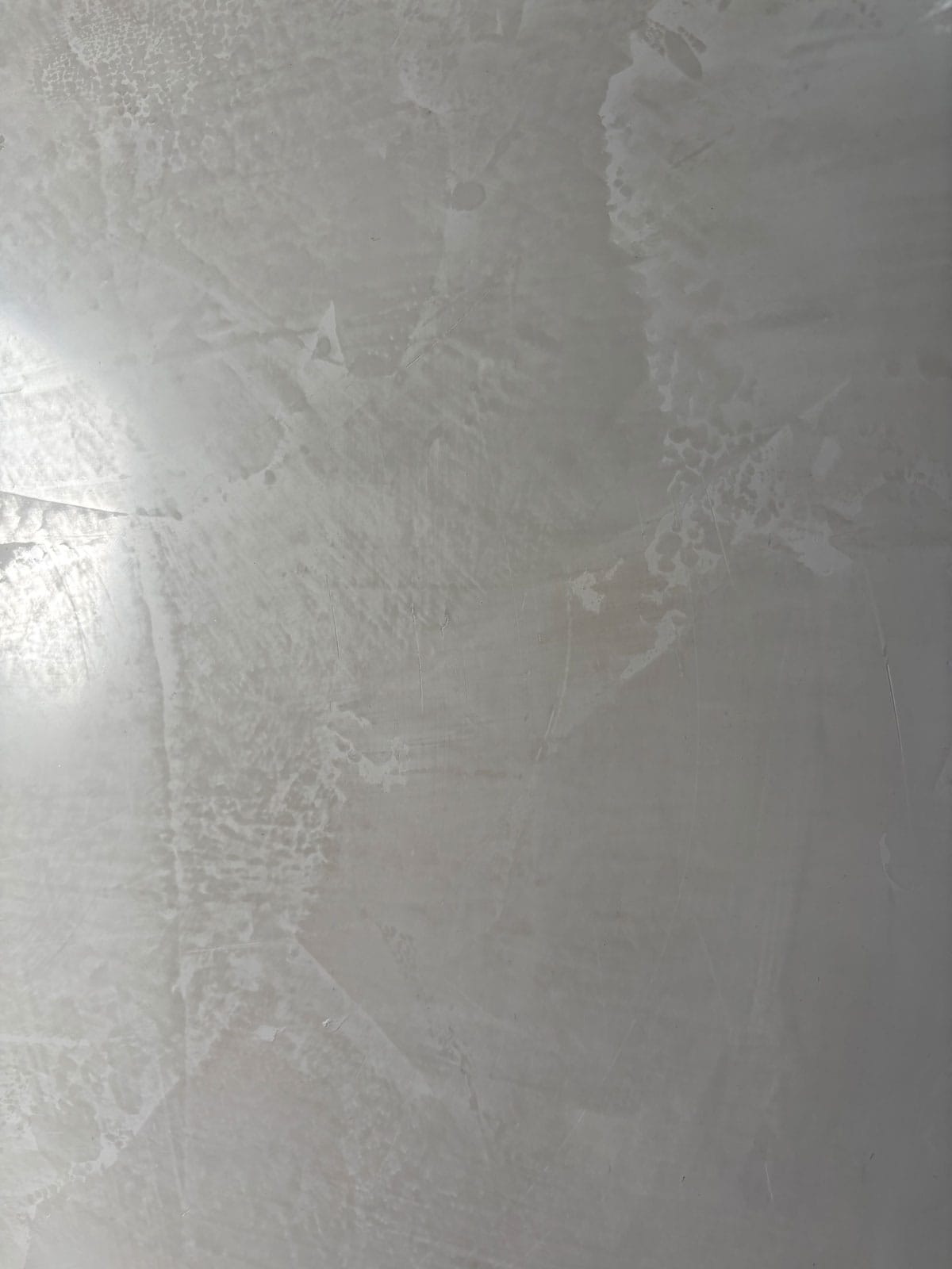 Venetian plaster after repair